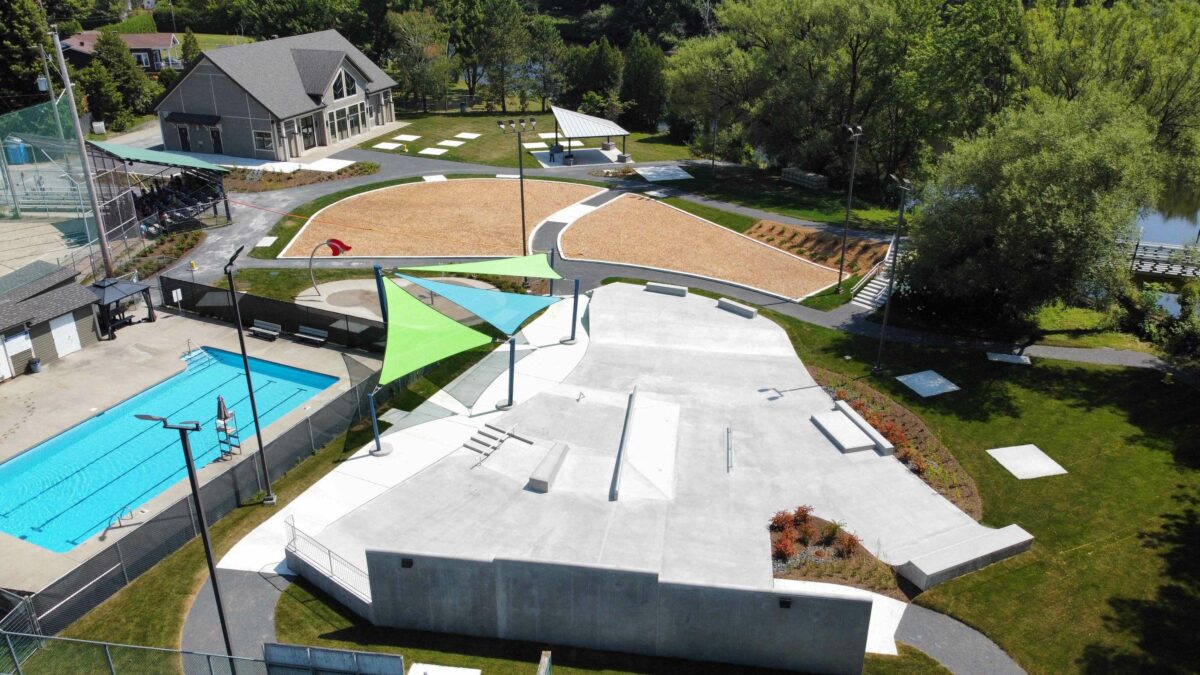 Voile d'ombrage Kingsey Falls – Shade sails