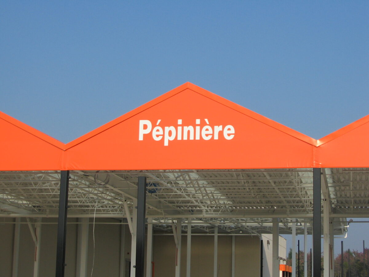 Home Depot – Industrial shelters