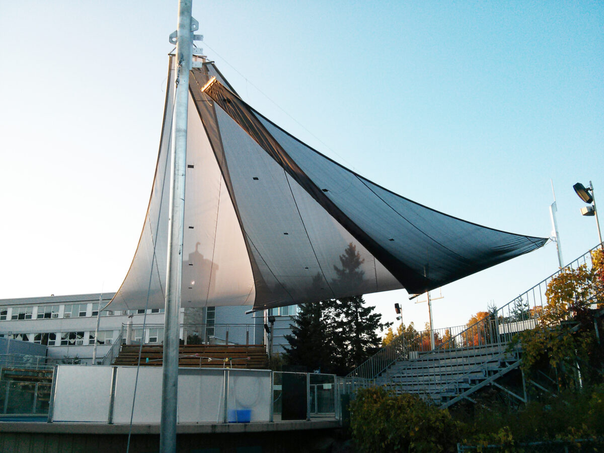 Aquarium de Québec – Shade sails