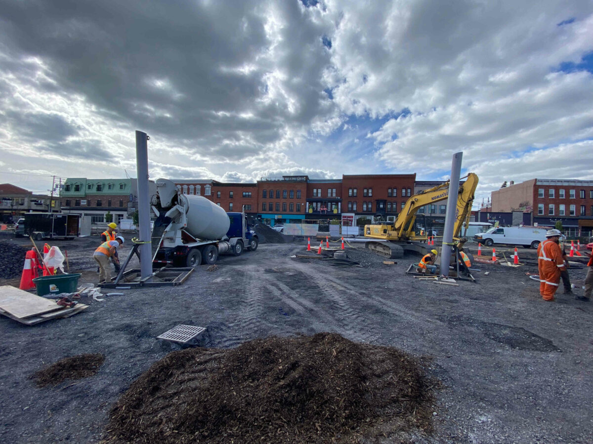Place publique Saint-Jean-sur-Richelieu(En travaux) – Shade sail