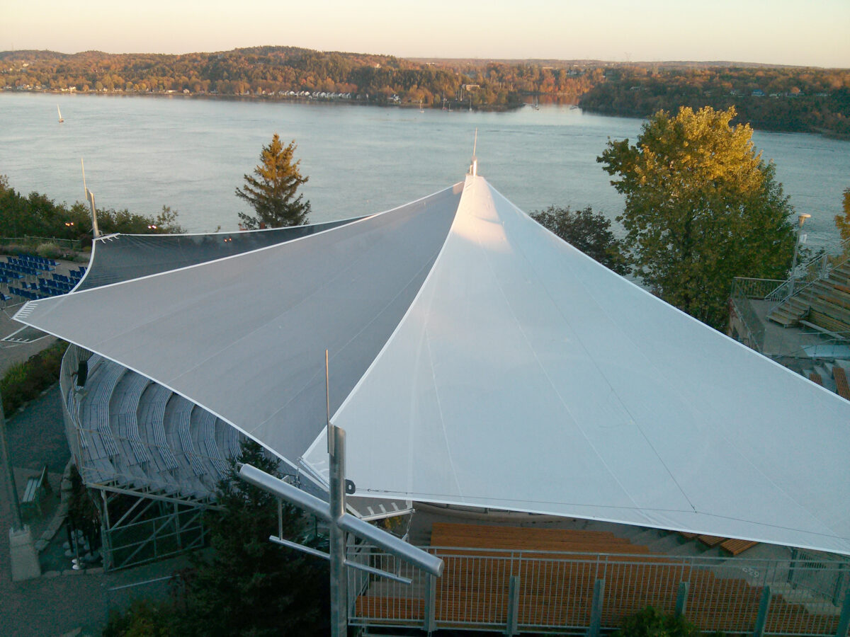 Aquarium de Québec – Shade sails