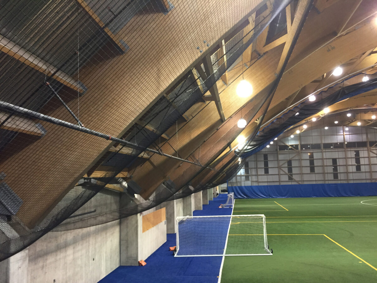 Complexe Marie-Victorin – Protective nets