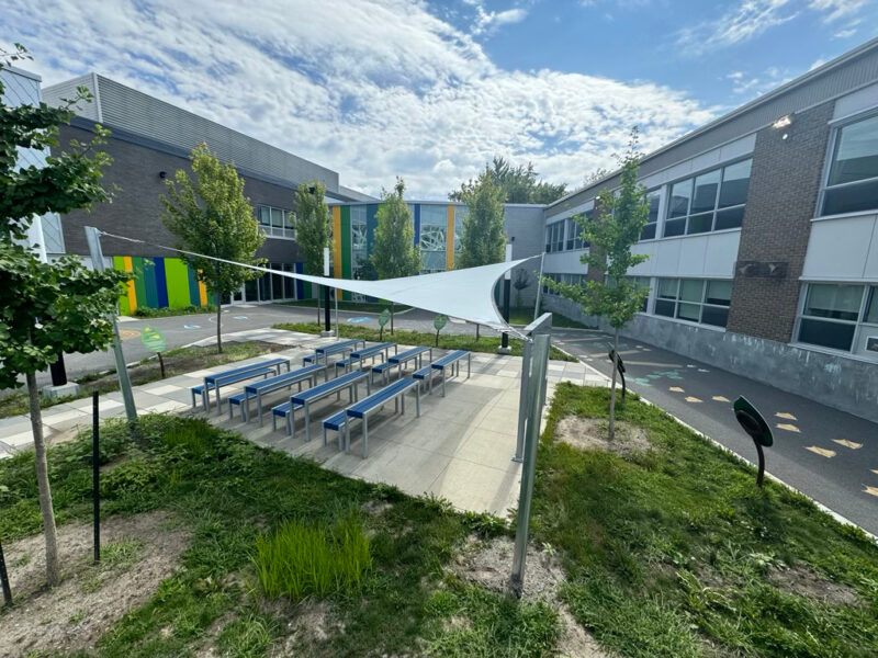 Ecole Alfred-Pellan / Ulric-Debien – Shade sail